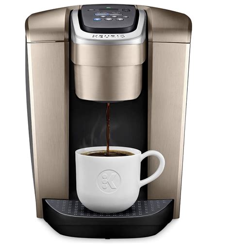 The Keurig K-Mini single serve coffee maker is a stylish coffee maker that looks good in any kitchen or break room. . Best single serve coffee maker